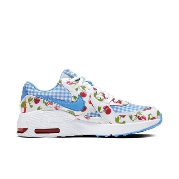 Nike Air Max Size 4 Excee Cherry Print Marathon Running Shoes Sneakers CW5807100 - Picture 1 of 5